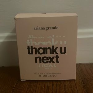 This is the thank you next Arianna Grande perfume. it is very lightly used.